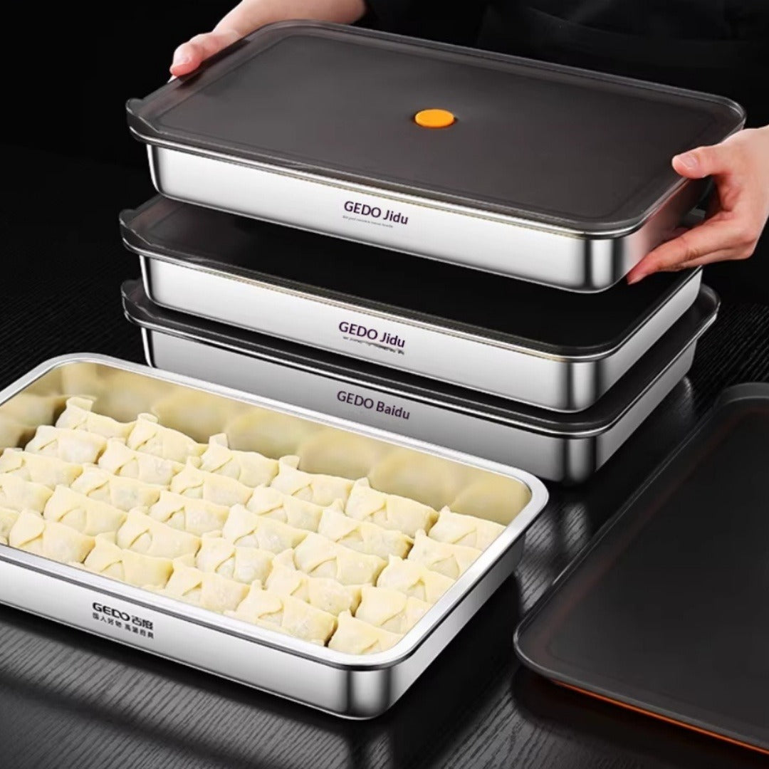 Food-Grade Dumpling Freezer Storage Box