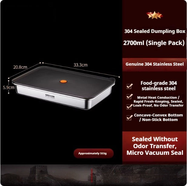 Food-Grade Dumpling Freezer Storage Box