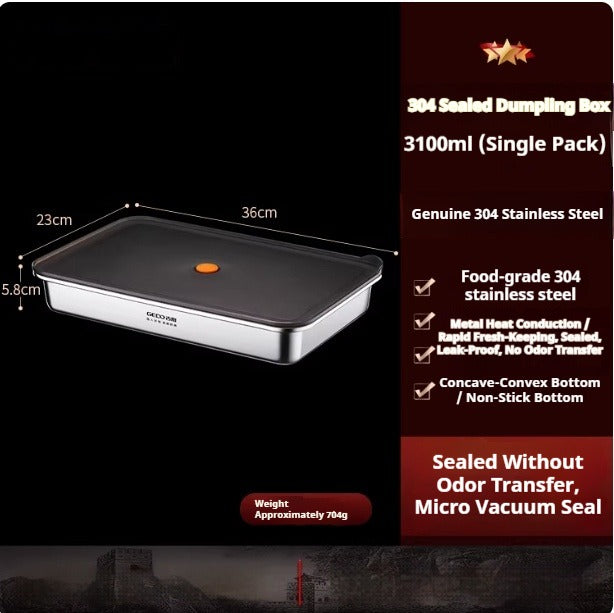 Food-Grade Dumpling Freezer Storage Box